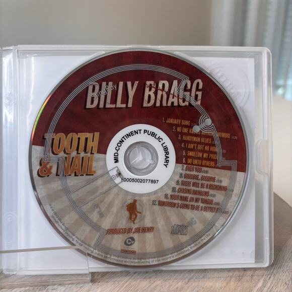 Tooth and Nail by Bragg, Billy (CD, 2013) - Picture 4 of 5